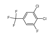 1,2-dichloro-3-fluoro-5-trifluoromethylbenzene结构式