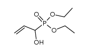 diethyl 1-hydroxy-2-propenylphosphonate结构式