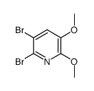 2,3-二溴-5,6-二甲氧基吡啶结构式