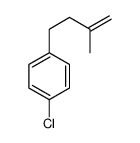 4-(3-甲基-3-丁烯-1-基)氯苯结构式