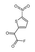 2-Thiopheneacetyl fluoride, 5-nitro-alpha-oxo- (9CI)结构式