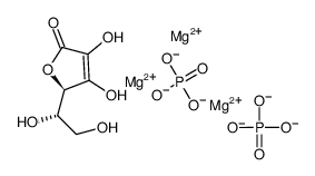 L-Ascorbic acid phosphate magnesium salt structure