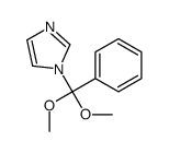 1-[dimethoxy(phenyl)methyl]imidazole结构式