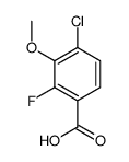 4-chloro-2-fluoro-3-methoxybenzoic acid picture