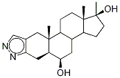 6-β-Hydroxy Stanozolol Structure