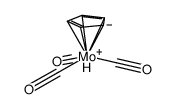 (η5-C5H5)Mo(CO)3H Structure