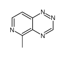 (9CI)-5-甲基吡啶并[3,4-e]-1,2,4-三嗪结构式