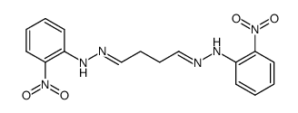 succinaldehyde bis-(2-nitro-phenylhydrazone) Structure