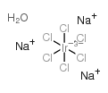 六氯铱酸钠(III)水合物结构式