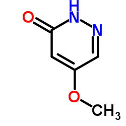 5-甲氧基哒嗪-3(2H)-酮结构式