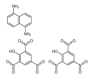 naphthalene-1,5-diamine,2,4,6-trinitrophenol结构式