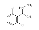 (1-(2,6-二氯苯基)乙基)肼结构式