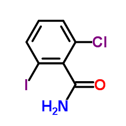 2-氯-6-碘苯甲酰胺结构式
