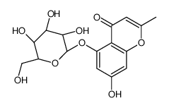 7-hydroxy-2-methyl-5-[(2S,3R,4S,5S,6R)-3,4,5-trihydroxy-6-(hydroxymethyl)oxan-2-yl]oxychromen-4-one结构式