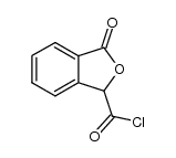 acid chloride of 1-oxo-1,3-dihydroisobenzofuran-3-carboxylic acid Structure