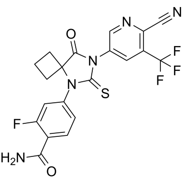 N-Desmethyl Apalutamide结构式