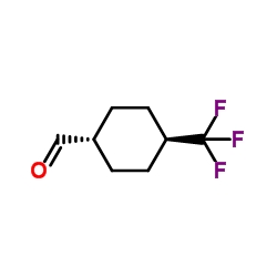 trans-4-(Trifluoromethyl)cyclohexanecarbaldehyde Structure