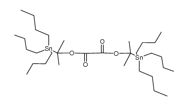 2-tributylstannylpropyl oxalate结构式