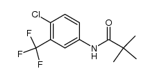N-(4-chloro-3-trifluoromethylphenyl)-2,2-dimethylpropionamide Structure