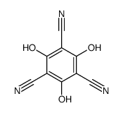 2,4,6-trihydroxybenzene-1,3,5-tricarbonitrile结构式