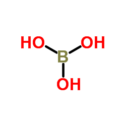 Boric acid-11B Structure