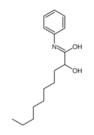 2-hydroxy-N-phenyldecanamide Structure