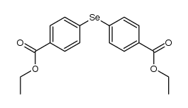 bis(4-ethoxycarbonyl)phenyl selenide结构式