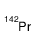 praseodymium-142 Structure