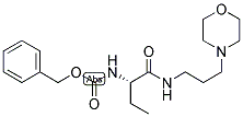 Z-L-Abu-CONH(CH2)3-morpholine结构式
