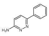 6-苯基哒嗪-3-胺结构式