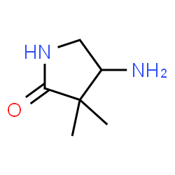 4-氨基-3,3-二甲基吡咯烷酮-2-酮结构式