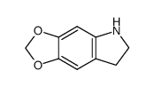 6,7-dihydro-5H-[1,3]dioxolo[4,5-f]indole Structure