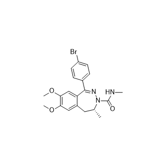 (R)-1-(4-Bromophenyl)-7,8-dimethoxy-N,4-dimethyl-4,5-dihydro-3H-benzo[d][1,2]diazepine-3-carboxamide Structure