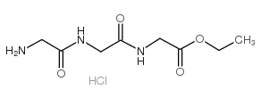 甘氨酰-甘氨酰-甘氨酸乙酯盐酸盐结构式
