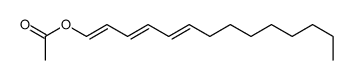 (3E,8Z,11Z)-十四碳三烯乙酸酯结构式