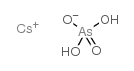Cesium dihydrogen arsenate Structure
