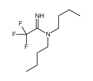 N,N-dibutyl-2,2,2-trifluoroethanimidamide Structure