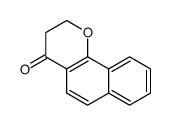 2,3-dihydrobenzo[h]chromen-4-one结构式