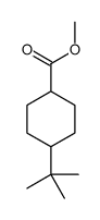 4β-tert-Butylcyclohexane-1α-carboxylic acid methyl ester Structure