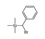 [bromo(phenyl)methyl]-trimethylsilane结构式