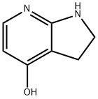 2,3-二氢-1H-吡咯并[2,3-B]吡啶-4-醇结构式