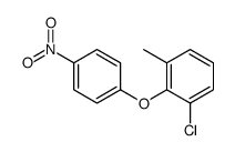 3-chloro-2-(4-nitrophenoxy)toluene结构式
