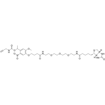 PC Biotin-PEG3-alkyne Structure