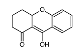 9-hydroxy-2,3,4,4a-tetrahydroxanthen-1-one结构式