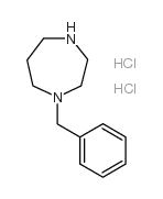 1-苄基高哌嗪双盐酸盐结构式