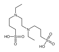 3-[ethyl-[2-[ethyl(3-sulfopropyl)amino]ethyl]amino]propane-1-sulfonic acid Structure