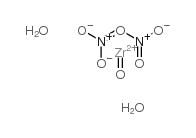 zirconyl nitrate dihydrate Structure