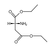 2-aminosuccinic acid diethyl ester Structure