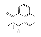 2,2-dimethylphenalene-1,3-dione结构式