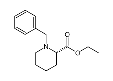 (S)-1-benzyl-2-piperidinecarboxylic acid ethyl ester结构式